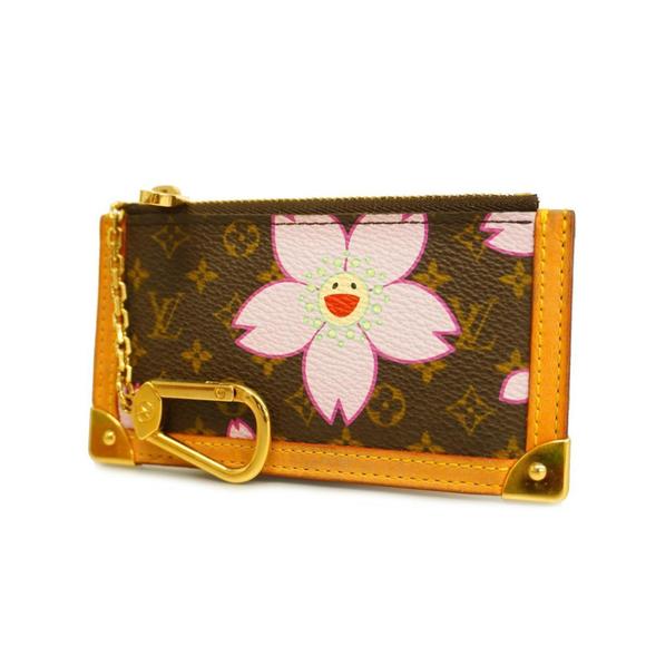 Louis Vuitton Monogram Vivienne Pochette Cle Coin case Coin Pocket M82620 Brown